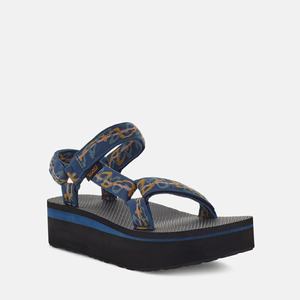 Teva Universal Flatform Damen Blau [HQZN86495]